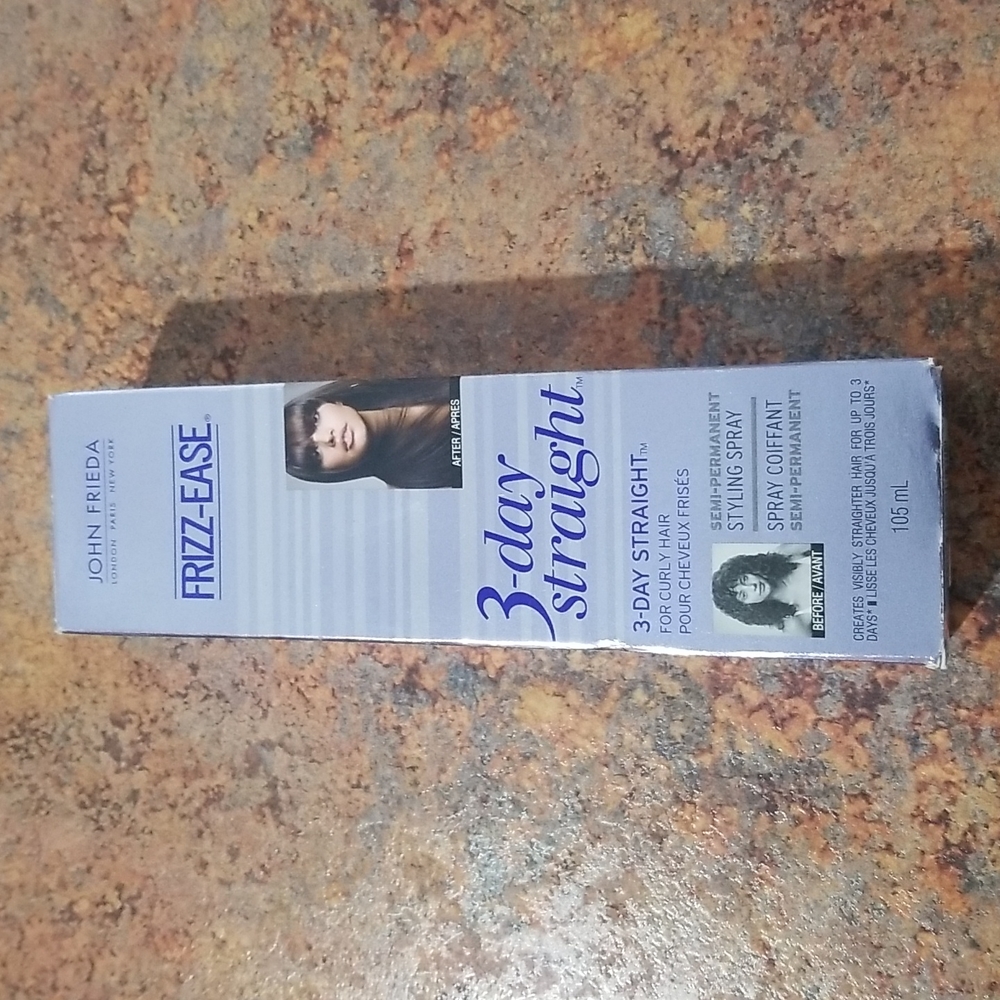 John frieda frizz ease 3 day straight, 105 ml, NWT